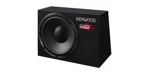 Kenwood KSCW1200B 12" 1200W Box-Type Passive Subwoofer